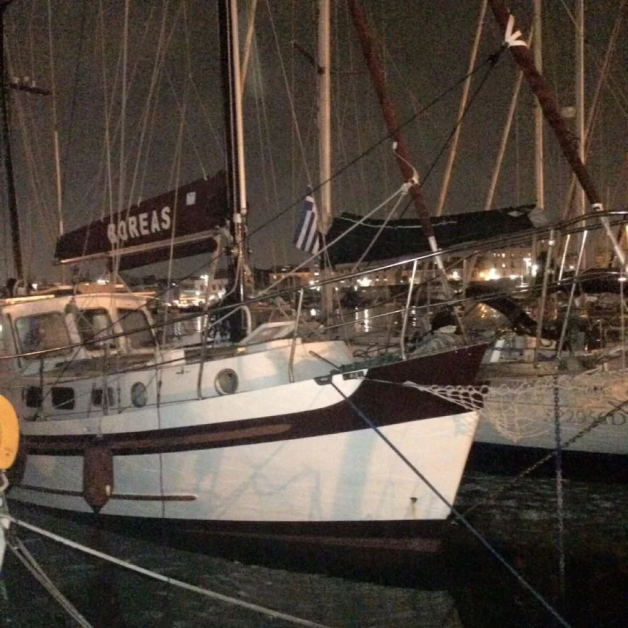 Τζέιμς Καφετζή το ιστιοφόρο του πατέρα του