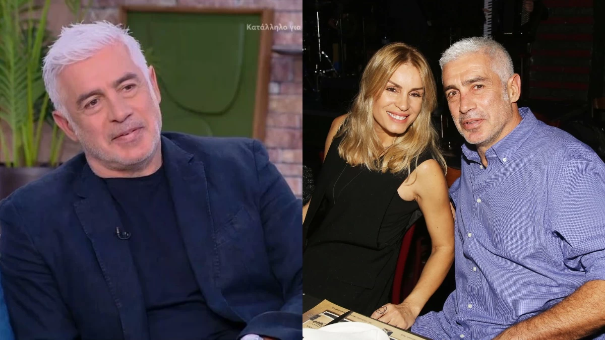 Αντώνης Νικοπολίδης: Η κατάθλιψη και η κρίση με τη Βάσω Νικοπολίδη - «Υπήρξαν θέματα στη σχέση μας και βασικός υπεύθυνος ήμουν εγώ»