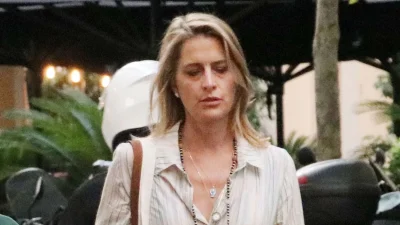 Η Τατιάνα Μπλάτνικ στον δρόμο