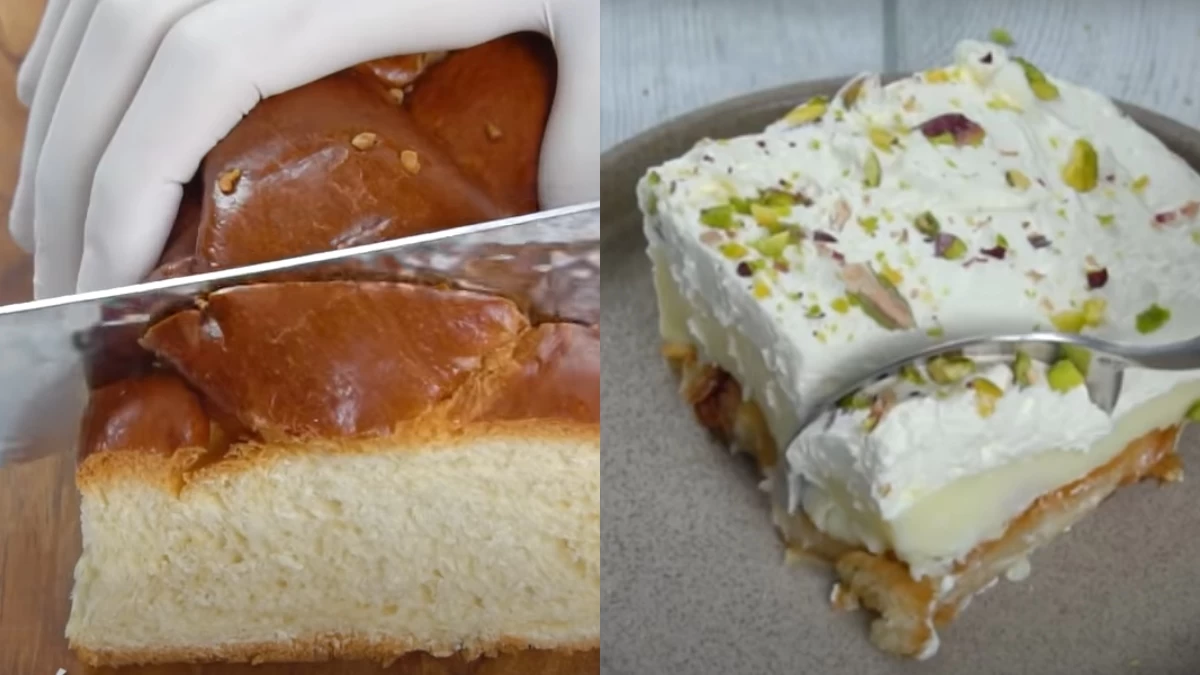Πάσχα: Πώς θα αξιοποιήσετε το τσουρέκι που περίσσεψε - Η παραλλαγή του εκμέκ με κρέμα της Αργυρώς