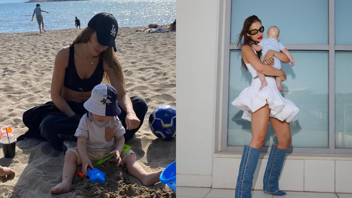 Ελένη Φουρέιρα: Έτσι τη βρήκε το πρωί με τον γιο της - Η τρυφερή ανάρτηση από το σπίτι τους στα Νότια Προάστια