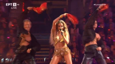 Eurovision 2024: Η Ελένη Φουρέιρα έβαλε φωτιά στη σκηνή! Η εμφάνιση με ειδικά εφέ και όλο το στάδιο να τραγουδάει