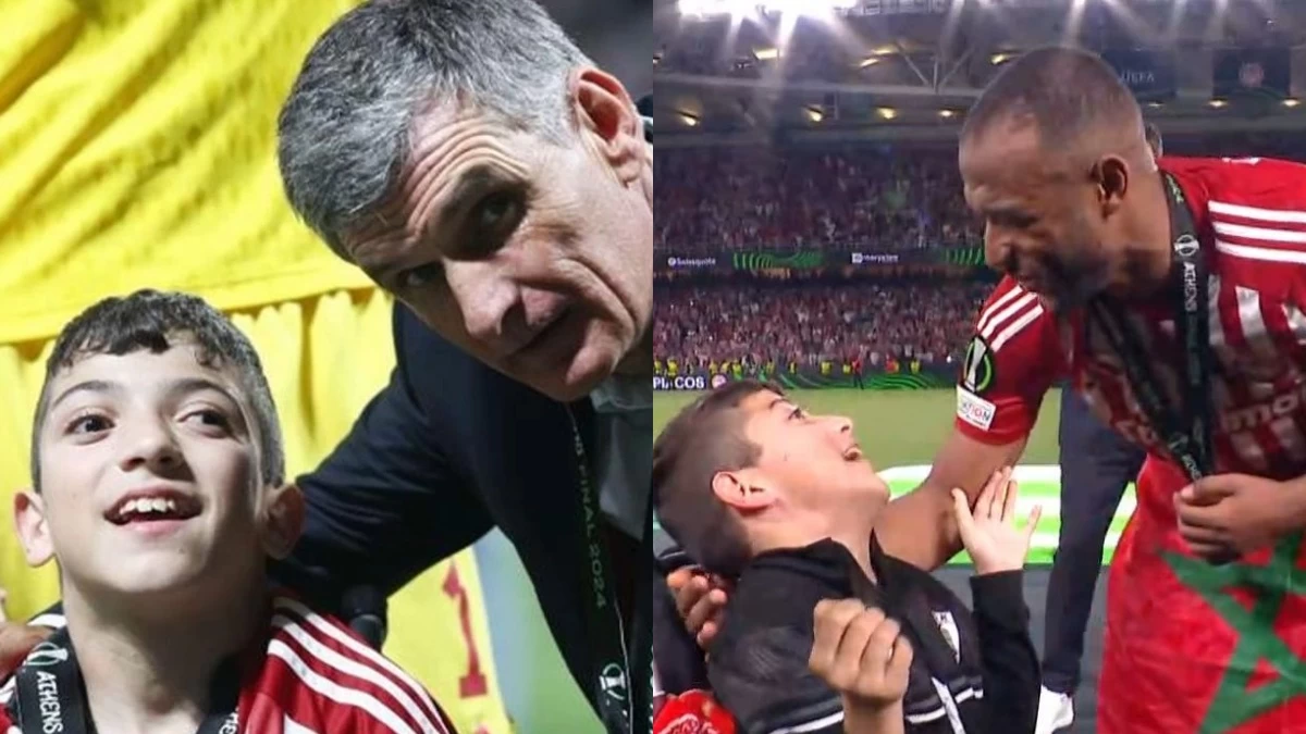 Συγκινεί ο Γιάννης Παπαστεφανάκης: Σήκωσε το Conference League και έστειλε μήνυμα δύναμης