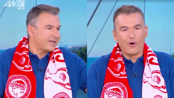 Γιώργος Λιάγκας - Η εξομολόγηση μετά τη νίκη του Ολυμπιακού: «Έκλαιγα 10 λεπτά αγκαλιά με τα παιδιά μου»