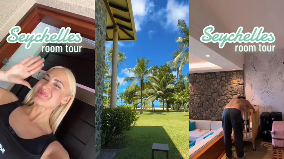 Ιωάννα Τούνη: Στις Σεϋχέλλες με τον Αλεξάνδρου & τον Πάρη - Το απίστευτο δωμάτιο που μένουν δίπλα στον Ινδικό Ωκεανό