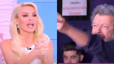 Super Κατερίνα: Ούρλιαζε και έφυγε άρον άρον ο Τατσόπουλος «Ο ηλίθιος!» - «Βοήθειά μας», αντέδρασε η Καινούργιου και ζητούσε διαφημίσεις