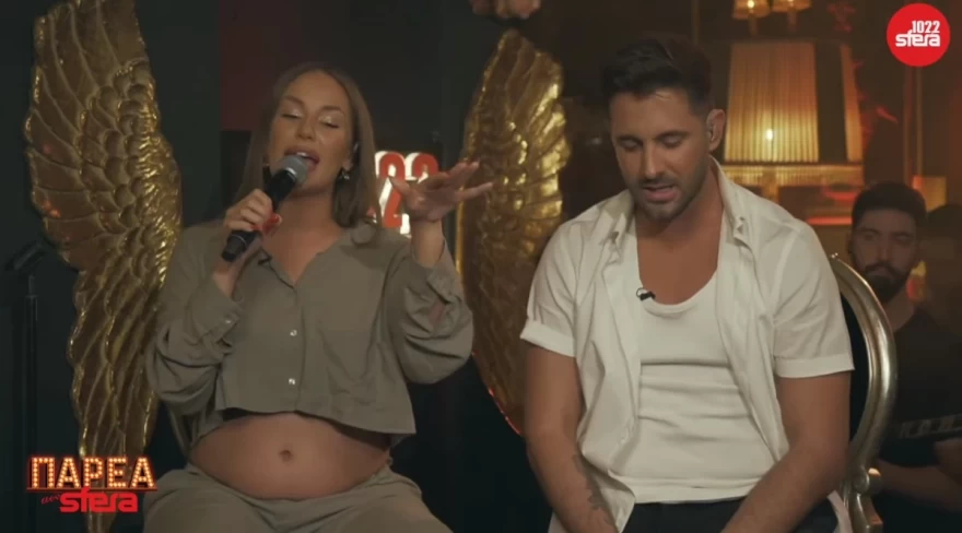 Γιώργος Λιβάνης -  Ανδρομάχη - Εγκυμοσύνη - Εμφάνιση