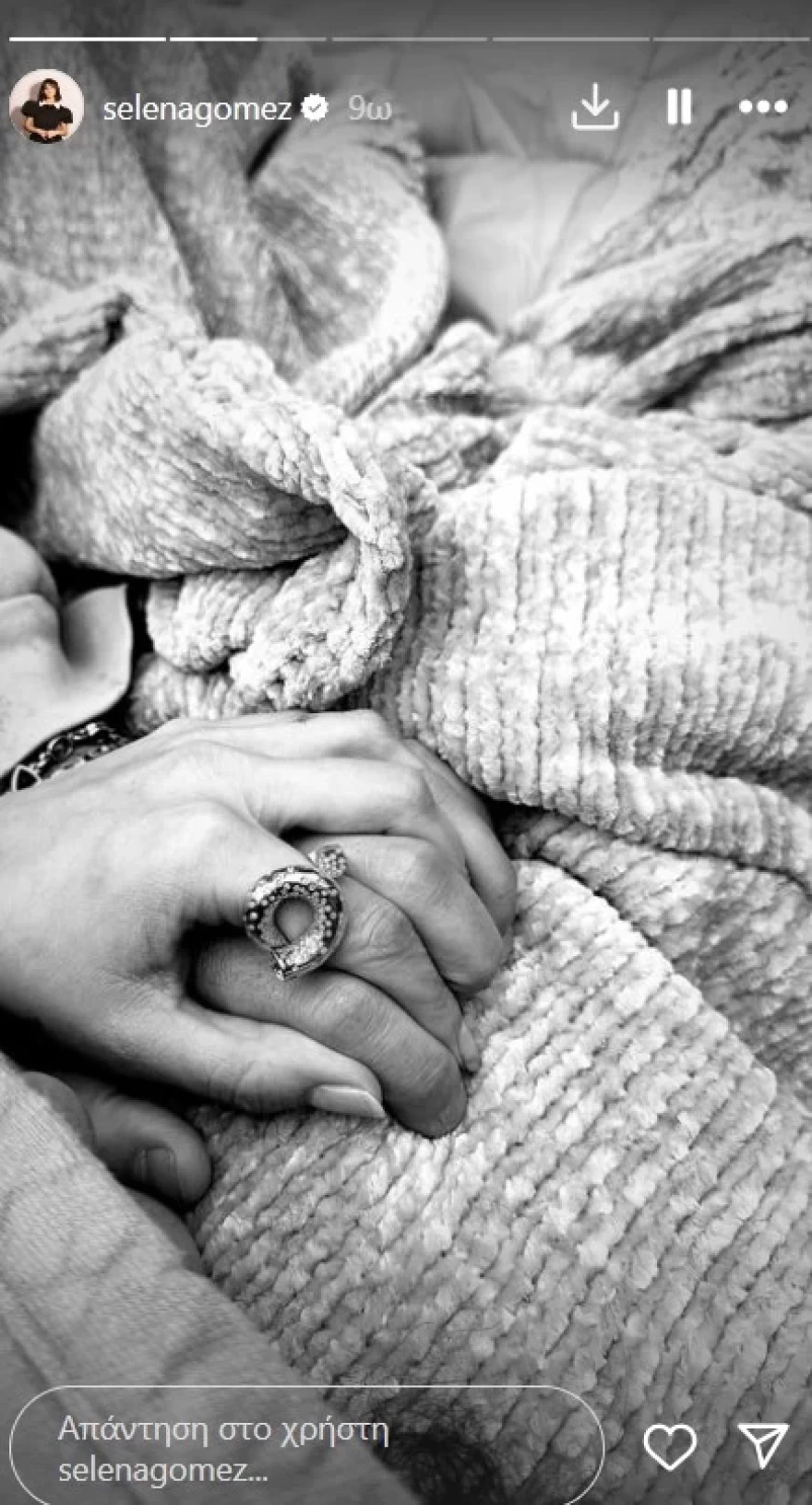 Selena Gomez: Η πρώτη ανάρτησή της μετά την αποκάλυψη της εγκυμοσύνης της Hailey Bieber