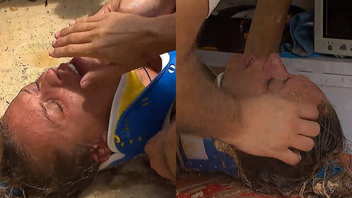 Survivor 2024: Σφάδαζε στους πόνους η Αναστασία Τσέρου – Αποχώρησε από το παιχνίδι με γοερά κλάματα