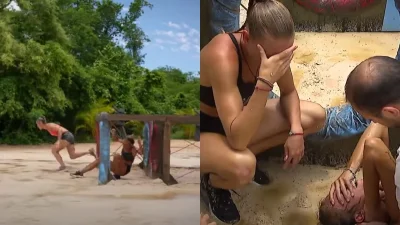 Survivor trailer 5/5: «Πονάω» - Τραγικές στιγμές! Σπαράζει στην άμμο και τη μεταφέρουν με φορείο στο νοσοκομείο