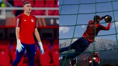 Θάνος Παπαδούδης: Η ηλικία, η δημοσιογράφος μητέρα του και η μαυρομάλλα σύντροφός του - Ποιος είναι ο αναπληρωτής τερματοφύλακας του Ολυμπιακού