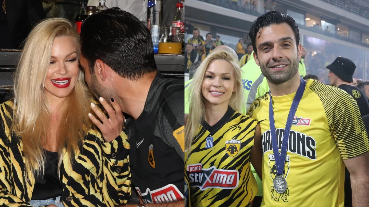 Βίκυ Κάβουρα: Διπλή χαρά στο σπίτι που μένει με τον Γιώργο Τζαβέλλα - Ο χορός στο baby shower μπροστά από την πισίνα και η τούρτα υπερπαραγωγή