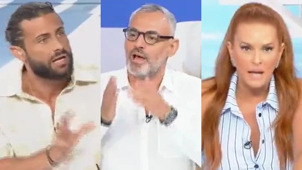 Χαμογέλα και Πάλι: «Πώς κάνεις έτσι; Τρομάζω», «Γίνεσαι, τρελός! Μη φωνάζεις! Ψύχραιμα» - Χαμός με τον Νίκο Συρίγο στο πλατό του MEGA