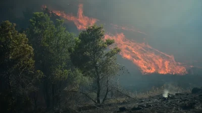 Φωτιές στην Αττική: Νεκρός 45χρονος από ανακοπή στη Σταμάτα – Συνεχείς αναζωπυρώσεις στην Κερατέα