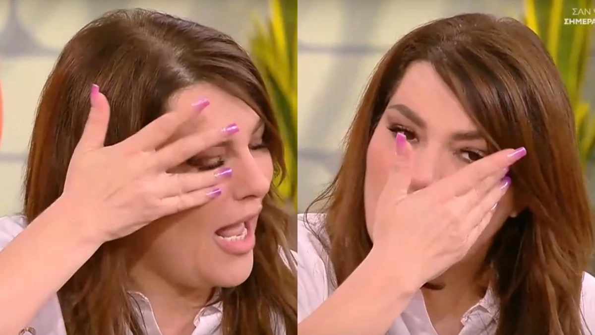 Κατερίνα Ζαρίφη – Αποχαιρέτησε με δάκρυα τους συνεργάτες της στο Open: «Έγινα σαν τον Marilyn Manson τρέχουν όλα...»