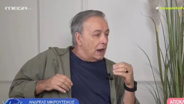 Ανδρέας Μικρούτσικος: «Υπάρχει ανάγκη για νέα πρόσωπα!» - Τα σχόλια για Λιάγκα, Αρναούτογλου, Σκορδά, Λιανό και άλλους παρουσιαστές