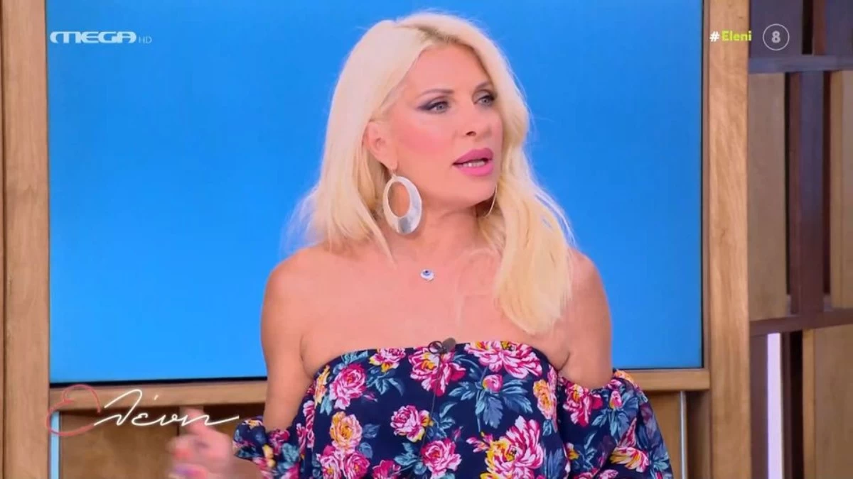 Ελένη Μενεγάκη: Το απρόοπτο περιστατικό στην παραλία στα Άχλα - «Κάποια στιγμή έρχεται μία μηχανή με δύο αγόρια και...»