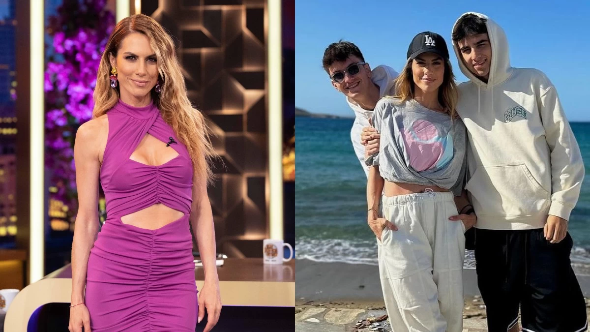 Ντορέττα Παπαδημητρίου: «Δεν κάνω σκέψεις για... πεθερά» - Η σχέση με τους γιους της, Διονύση και Φίλιππο