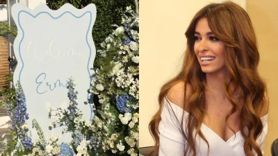 Ελένη Φουρέιρα: Με λευκό φόρεμα και απλό χτένισμα - Η μοναδική φωτογραφία από τα βαφτίσια του γιου της