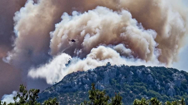 Φωτιά τώρα στο δάσος της Πάρνηθας - Μεγάλη κινητοποίηση της Πυροσβεστικής
