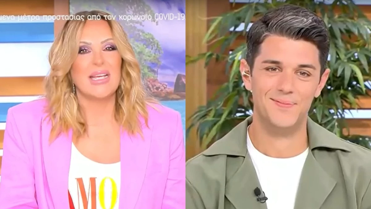 Δημήτρης Πανόπουλος: Επέστρεψε στο Καλύτερα Δε Γίνεται μετά τις εκλογές χωρίς να πει πολλά - Το φιλί της Γερμανού και τα χειροκροτήματα στην υποδοχή