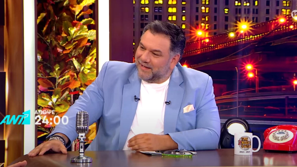 The 2night show: Η ανακοίνωση του ΑΝΤ1 για τον Γρηγόρη Αρναούτογλου