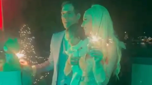 Τζούλια Κόλλια & Κωνσταντίνος Μακρυγιώργης: Βάφτισαν τον γιο τους με απρόοπτα! - Αποκλειστικό βίντεο από το πάρτι