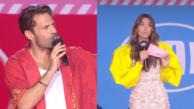 Mad VMA 2024: Η Ηλιάνα Παπαγεωργίου βράβευσε τον Κωνσταντίνο Αργυρό - Η στάση που κράτησε το πρώην ζευγάρι στη σκηνή