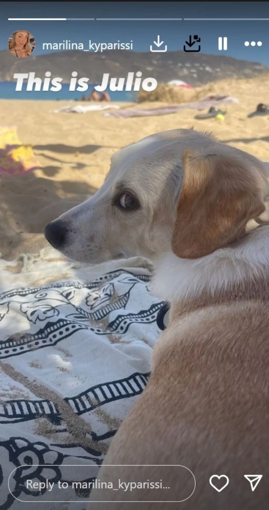 Κυπαρίσση μετά τον χωρισμό με τον Σοϊλέδη