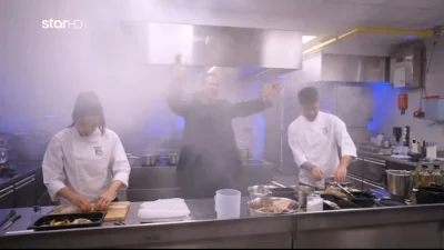 MasterChef 2024 – Τελικός: Παραλίγο να βάλει φωτιά στην κουζίνα ο Λευτέρης!