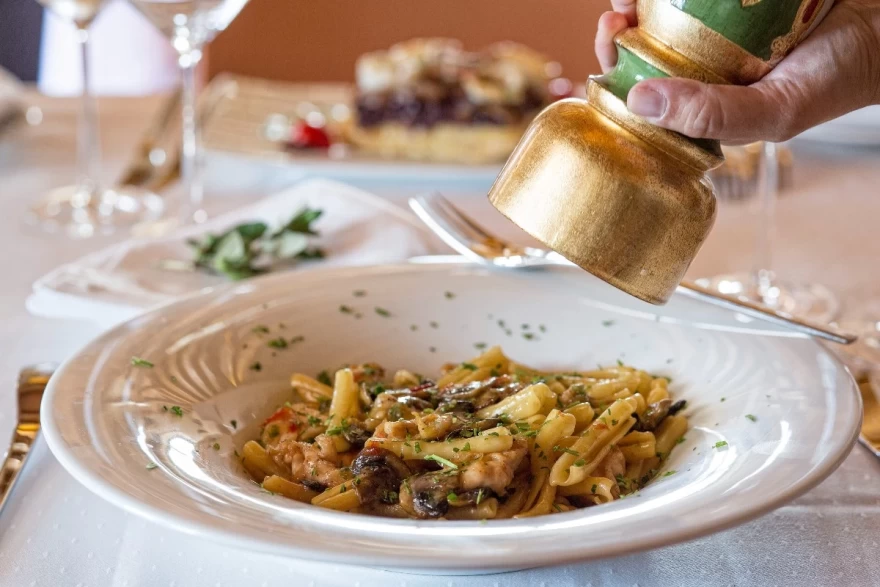 πιάτα Χρυσόβουλο εστιατόριο Μονεμβασιά 