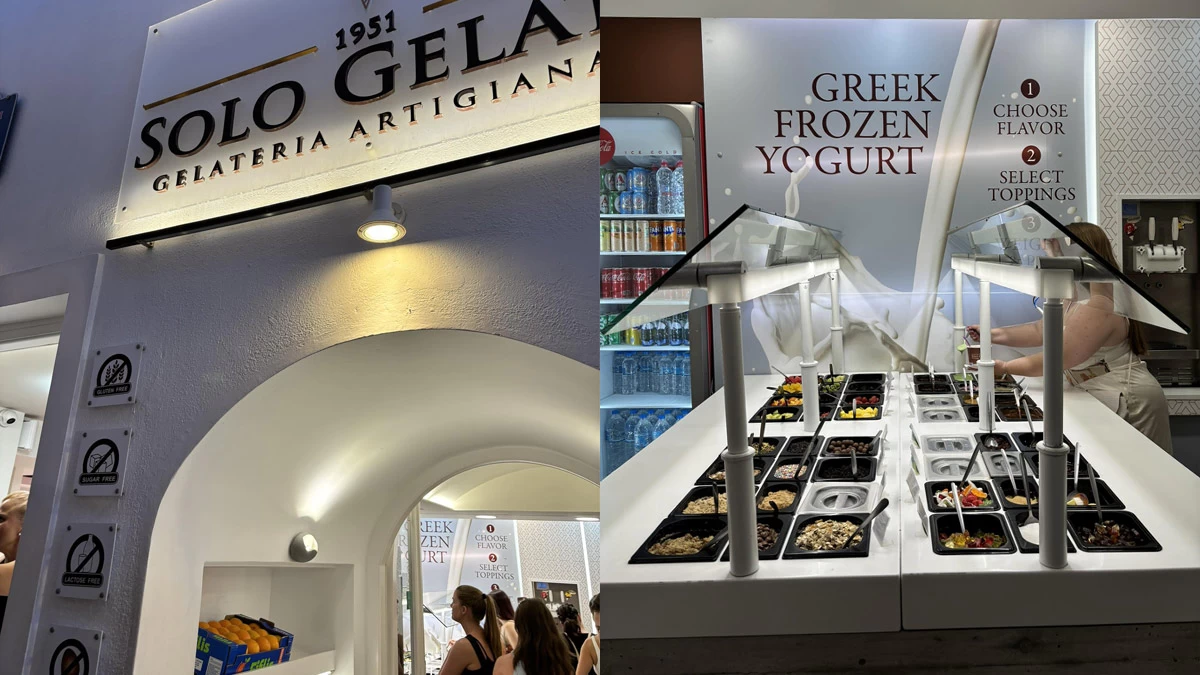 Solo Gelato Σαντορίνη: Φρέσκο ιταλικό παγωτό κάθε μέρα... and more!