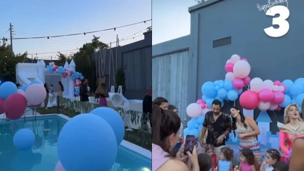 Σάκης Τανιμανίδης - Χριστίνα Μπόμπα: Γενέθλια υπερπαραγωγή για Φιλίππα και Αριάνα - Νοίκιασαν ολόκληρο χώρο με παιχνίδια και πριγκίπισσες