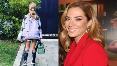 Βάσω Λασκαράκη: Υπερήφανη μητέρα η ηθοποιός στη γιορτή λήξης του σχολείου της κόρης της, Εύας