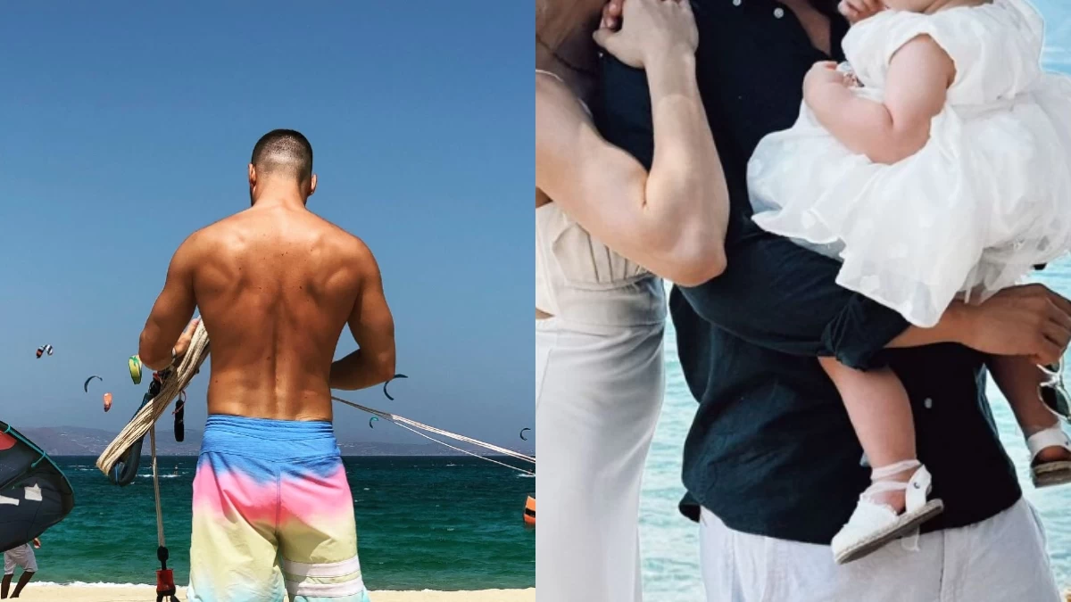 Βάφτισε την κόρη του ένα χρόνο μετά τη γέννησή της σε ειδυλλιακό μέρος - Όλα τα βλέμματα πάνω στη μπέμπα