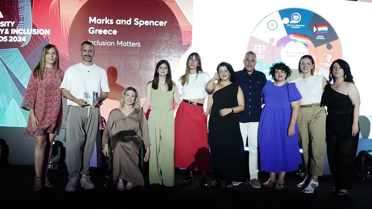 Διπλή διάκριση των Marks & Spencer στα Diversity, Equity & Inclusion Awards 2024