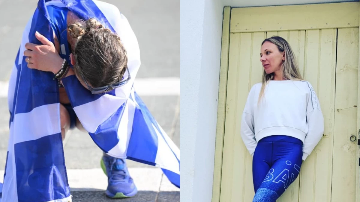 Αντιγόνη Ντρισμπιώτη: Ποια είναι η αθλήτρια που θα κρατήσει την ελληνική σημαία στην τελετή έναρξης των Ολυμπιακών Αγώνων - Η ηλικία, ο σύζυγος και το... τσιπουράδικο