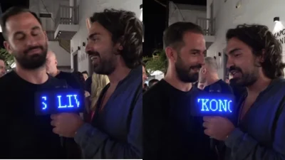 Άρης Σοϊλέδης: «Τι μ@λάκας είσαι!» - Η απίστευτη αντίδρασή του μπροστά στις κάμερες όταν ο δημοσιογράφος τον ρώτησε για τον Γιώργο Λιάγκα