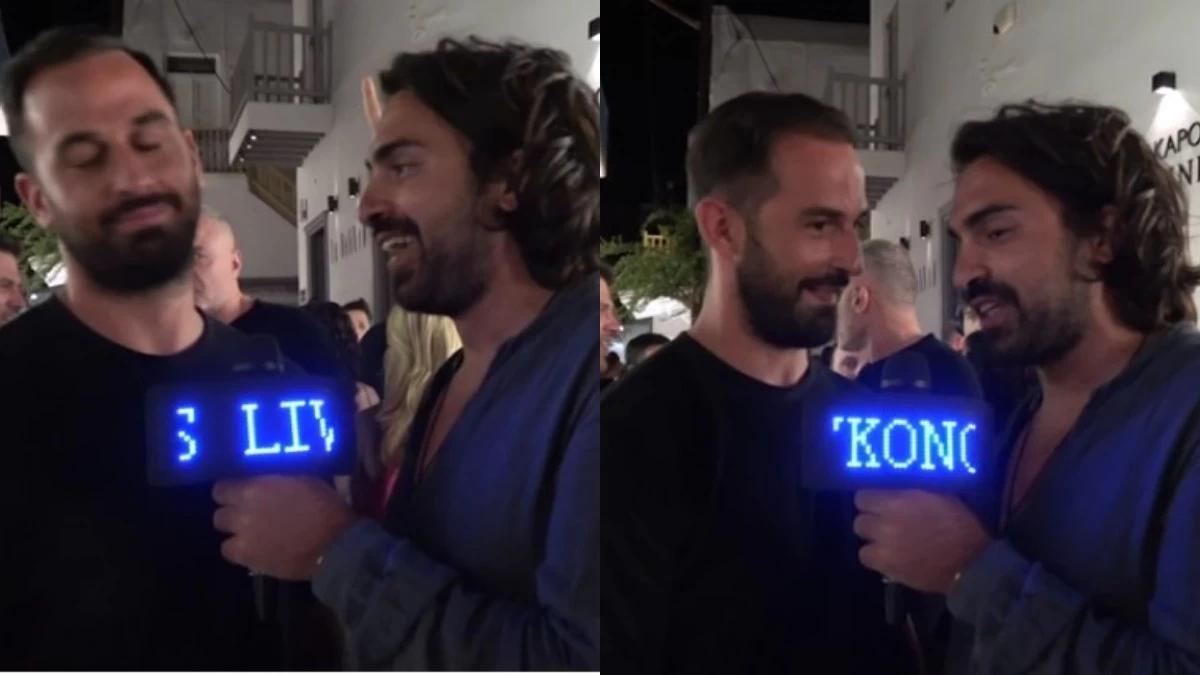 Άρης Σοϊλέδης: «Τι μ@λάκας είσαι!» - Η απίστευτη αντίδρασή του μπροστά στις κάμερες όταν ο δημοσιογράφος τον ρώτησε για τον Γιώργο Λιάγκα