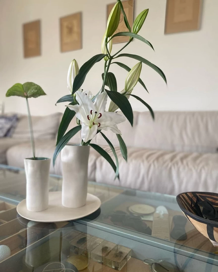 Δήμητρα Ματσούκα λουλούδια