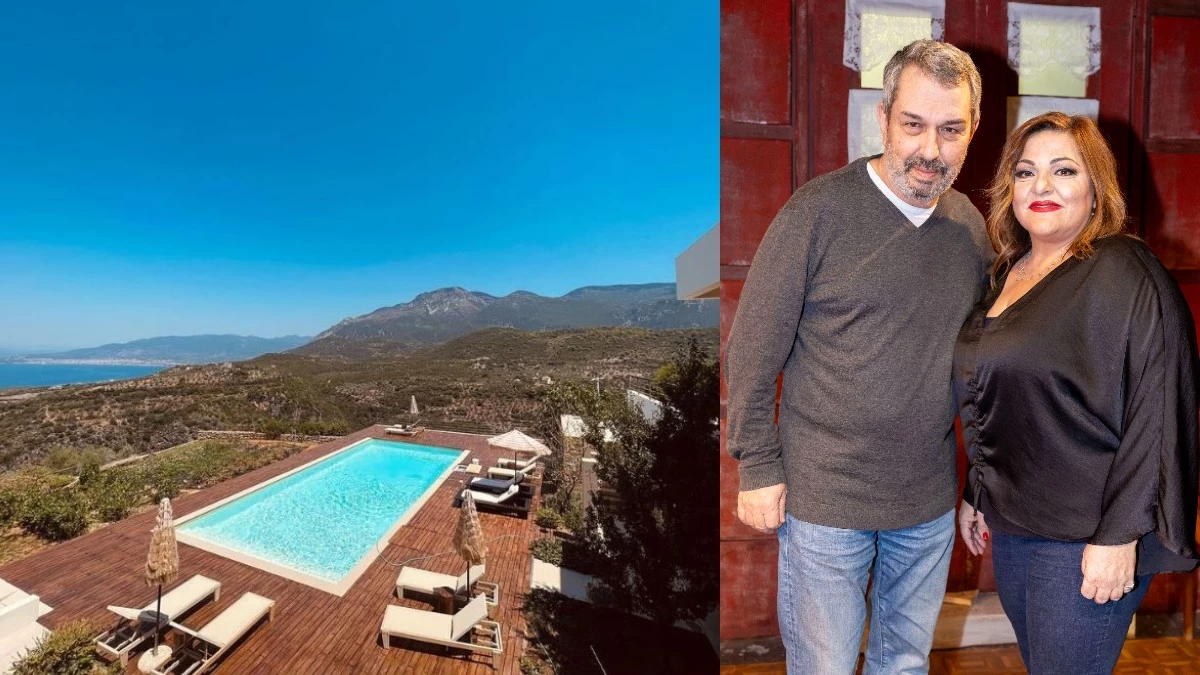 Το πολυτελέστατο ξενοδοχείο Σταυροπούλου & Χατζηπαναγιώτη στην Μάνη - Η θέα από την πισίνα που βλέπει Ταΰγετο και θάλασσα "κόβει" την ανάσα