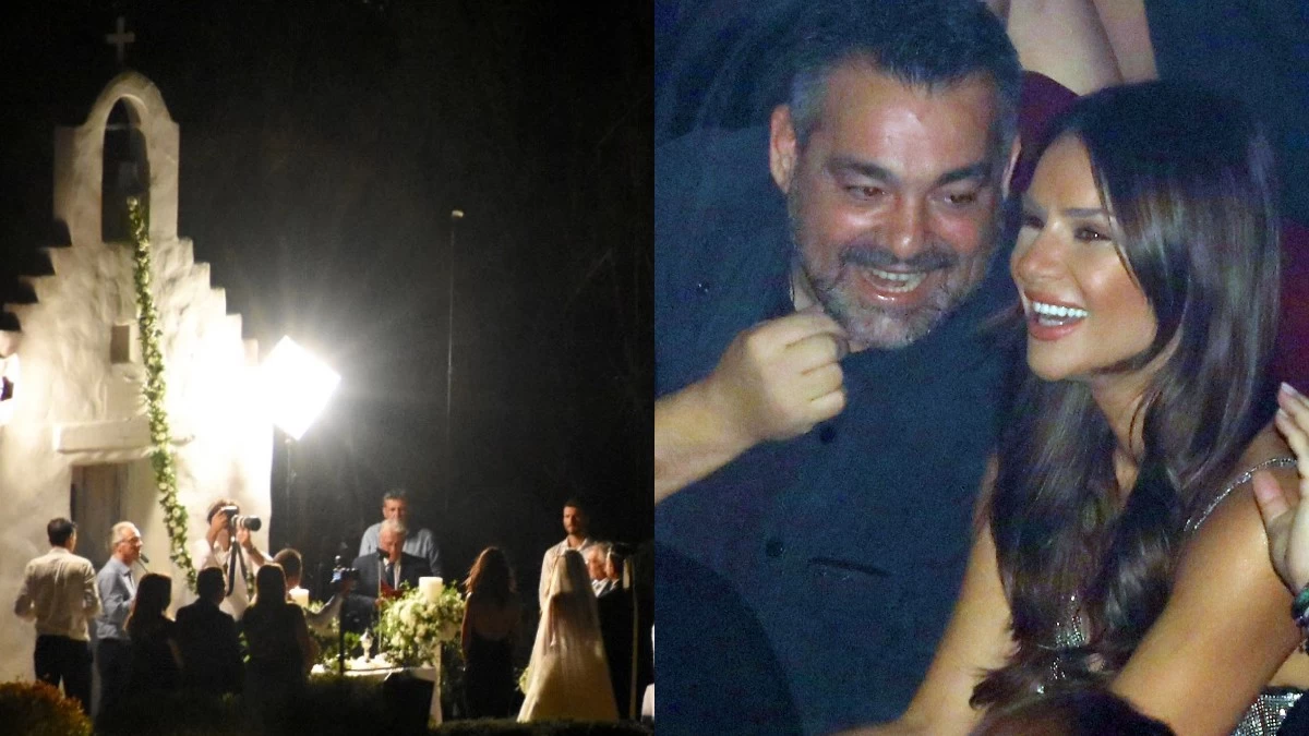 Παντρεύτηκαν το 2017: Το λαμπερό, πανάκριβο και γεμάτο κρύσταλλα νυφικό της Ελένης Τσολάκη στον γάμο της με τον Παύλο Πετρουλάκη (Φωτογραφίες)