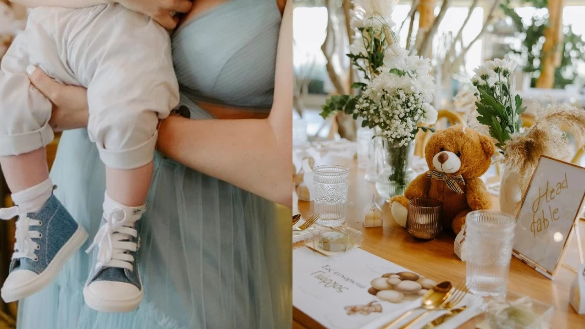 Πρώην παίκτρια του My Style Rocks βάφτισε τον μονάκριβό της - Ο εντυπωσιακός στολισμός με τα φωτάκια και το φόρεμά της με το άνοιγμα στα πλευρά