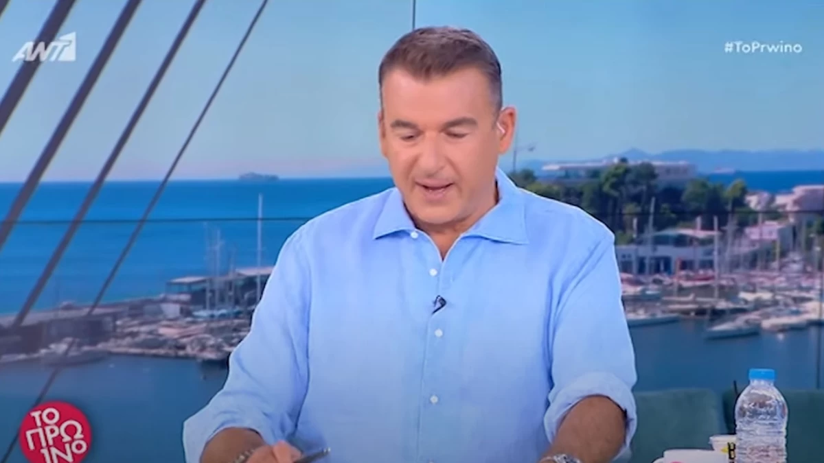Γιώργος Λιάγκας: Καθυστέρησε να βγει στον αέρα το Πρωινό και πέταξε "καρφί" - «Ο Γιώργης Παπαδάκης την έκανε την...»