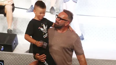 Γρηγόρης Γκουντάρας: Γενέθλια για τον γιο του Μάρκο! - Η φωτογραφία στην αγκαλιά του και τα λόγια γεμάτα περηφάνια