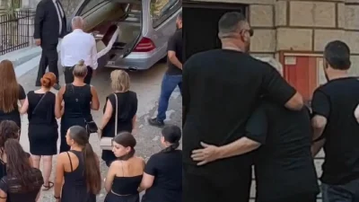 Γυναικοκτονία στην Αμφιλοχία: Σπαραγμός στην κηδεία της 36χρονης Αρετής - «Παιδί μου γλυκό, που πας;», φώναζε η μητέρα της (video)