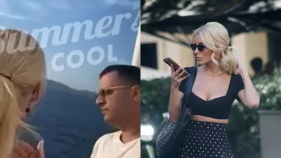 Κατερίνα Καινούργιου: «Ήταν διαχυτικοί! Υπήρχαν και αγκαλίτσες και τρυφερά ενσταντανέ» - Βίντεο από το ταξίδι στην Αίγινα με τον νέο της σύντροφο