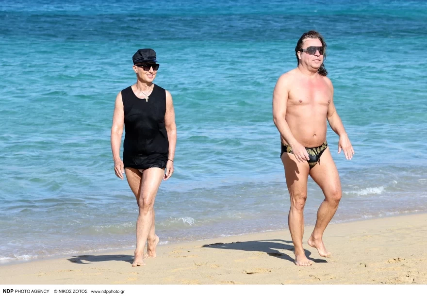 Τρύφωνας Σαμαράς - Βασίλειος Κωστέτσος μύκονος