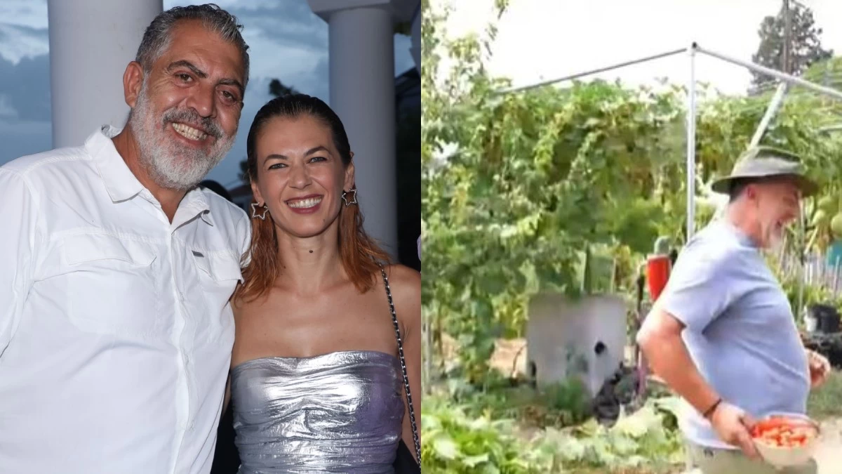 Κούλλης Νικολάου: Πολύχρωμο με πολλών τετραγωνικών κήπο που φυτεύει μέχρι και πεπόνια - Το σπίτι του στην Κύπρο έχει μέχρι και πουλερικά