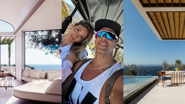 Κοστίζει πάνω από 2.000 ευρώ η βραδιά: Φωτογραφίες από το 5* ξενοδοχείο που έμειναν Αθηνά Οικονομάκου και Μπρούνο Τσερέλα στη Τζιά